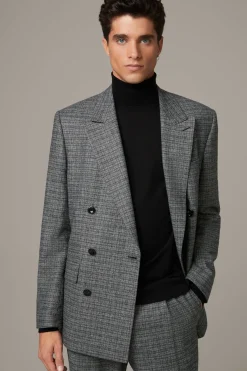 Strellson Sakkos-Baukasten-Sakko Ashton, grau meliert