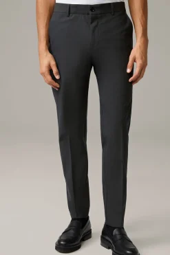 Strellson Hosen-Baukasten-Schurwoll-Chino Tius, anthrazit