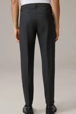 Strellson Hosen-Baukasten-Schurwoll-Chino Tius, anthrazit