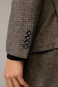 Strellson Sakkos-Baukasten-Wollmix-Sakko Acon, kariert