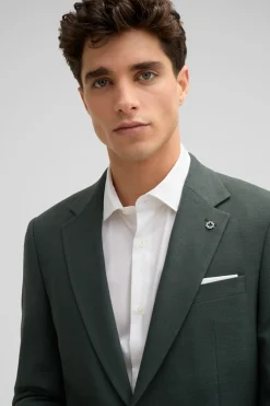 Strellson Sakkos-Baukasten-Woll-Mix-Sakko Arndt, oliv