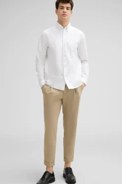 Strellson Hemden-Baumwoll-Hemd Nero, wei&szlig;