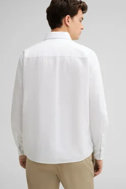 Strellson Hemden-Baumwoll-Hemd Nero, wei&szlig;