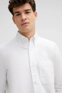 Strellson Hemden-Baumwoll-Hemd Nero, wei&szlig;