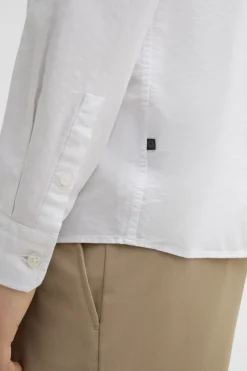 Strellson Hemden-Baumwoll-Hemd Nero, wei&szlig;