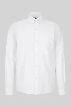 Strellson Hemden-Baumwoll-Hemd Nero, wei&szlig;