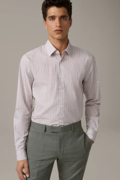 Strellson Hemden-Baumwoll-Hemd Stan, gemustert