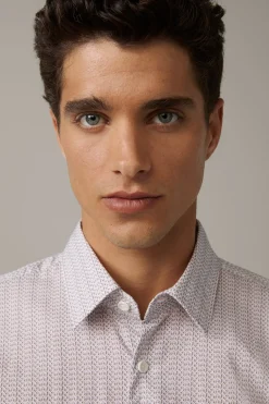 Strellson Hemden-Baumwoll-Hemd Stan, gemustert