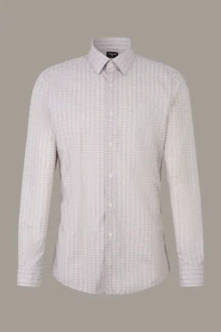 Strellson Hemden-Baumwoll-Hemd Stan, gemustert