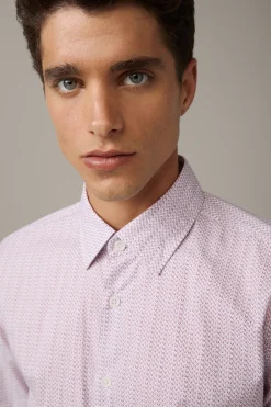 Strellson Hemden-Baumwoll-Hemd Stan, gemustert