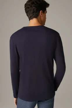 Strellson Tshirts & Sweats-Baumwoll-Longsleeve Tyler,