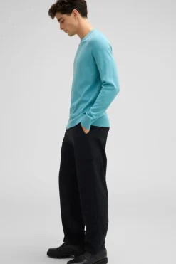 Strellson Strick-Baumwoll-Mix-Pullover Loio, meliert