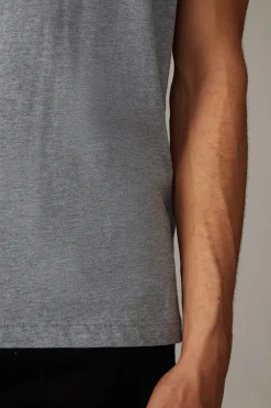 Strellson Tshirts & Sweats-Baumwoll-T-Shirt Clark, grau meliert