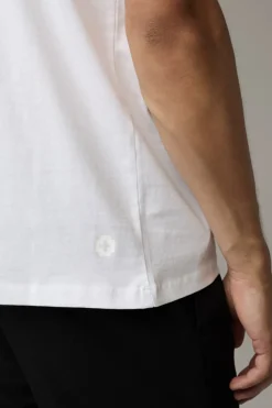 Strellson Tshirts & Sweats-Baumwoll-T-Shirt Clark, wei&szlig;