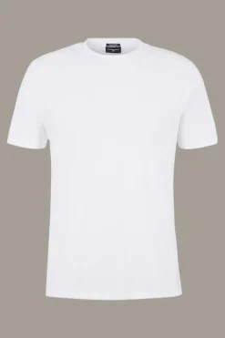 Strellson Tshirts & Sweats-Baumwoll-T-Shirt Clark, wei&szlig;