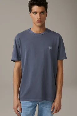 Strellson Tshirts & Sweats-Baumwoll-T-Shirt Phillip, dunkelblau