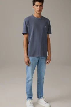 Strellson Tshirts & Sweats-Baumwoll-T-Shirt Phillip, dunkelblau