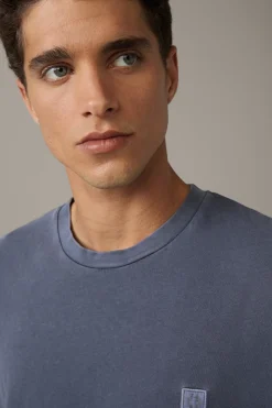 Strellson Tshirts & Sweats-Baumwoll-T-Shirt Phillip, dunkelblau