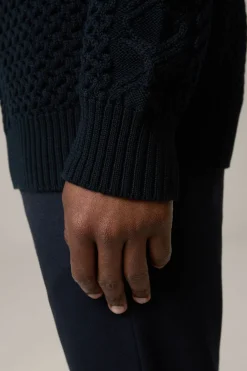 Strellson Strick-Bio-Baumwoll-Pullover Adrian, navy