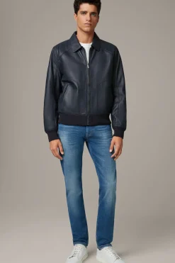 Strellson Lederjacken-Blouson-Lederjacke Broids,