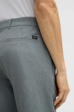 Strellson Hosen-Bundfaltenhose Louis, grau meliert