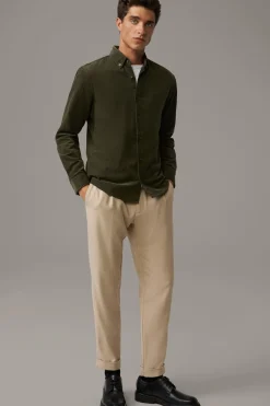 Strellson Hemden-Cord-Hemd Corey, oliv