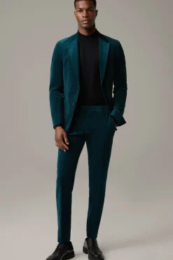 Strellson Hosen-Cord-Hose Melwin, türkis