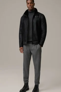 Strellson Jacken|Lederjacken-Doubleface Lederjacke Shelter,