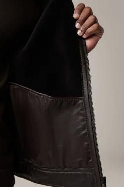 Strellson Jacken|Lederjacken-Doubleface Lederjacke Shelter,