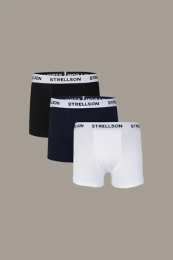 Strellson Unterwäsche-3er Pack Boxer, navy/schwarz/wei&szlig;