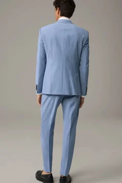 Strellson Anzüge-Flex Cross Anzug Aidan-Max, hellblau meliert