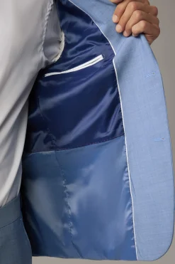 Strellson Anzüge-Flex Cross Anzug Aidan-Max, hellblau meliert