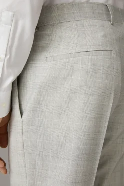 Strellson Anzüge-Flex Cross Anzug Aidan-Max, hellgrau gemustert