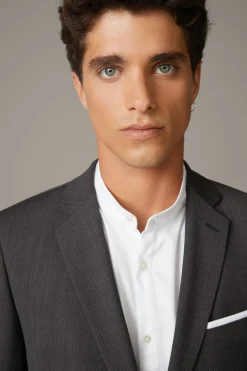 Strellson Anzüge-Flex Cross Anzug Allen-Mercer, dunkelgrau strukturiert