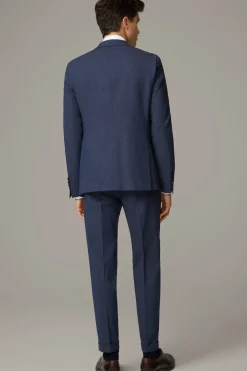 Strellson Anzüge-Flex Cross Anzug Alzer-Luc, dunkelblau meliert