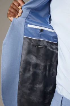 Strellson Anzüge-Flex Cross Anzug Caleb-Madden, hellblau meliert