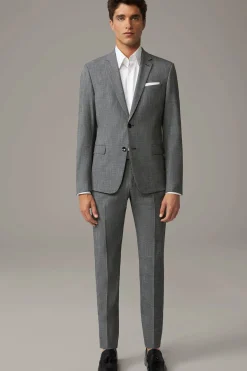 Strellson Anzüge-Flex Cross Anzug Caleb-Madden, grau kariert