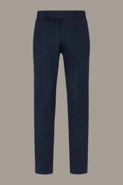 Strellson Hosen-Flex Cross Baukasten-Anzughose Kynd, dunkelblau kariert