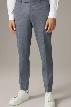 Strellson Hosen-Flex Cross Baukasten-Anzughose Kynd, grau meliert