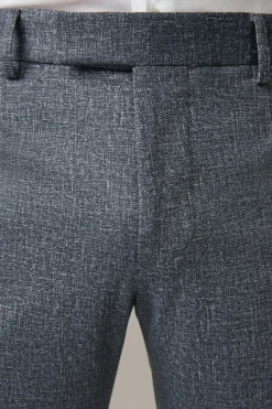 Strellson Hosen-Flex Cross Baukasten-Anzughose Kynd, grau meliert