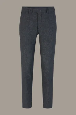 Strellson Hosen-Flex Cross Baukasten-Hose Kynd, dunkelblau kariert