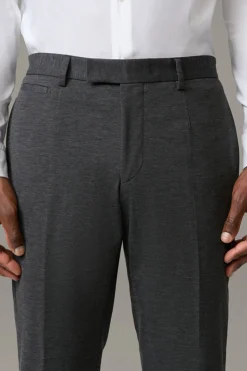 Strellson Hosen-Flex Cross Baukasten-Hose Kynd, dunkelgrau meliert