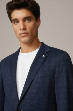 Strellson Sakkos-Flex Cross Baukasten-Sakko Arndt, dunkelblau kariert