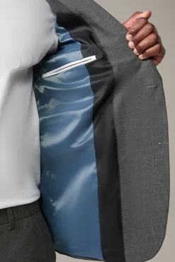 Strellson Sakkos-Flex Cross Baukasten-Sakko Alzer, grau meliert