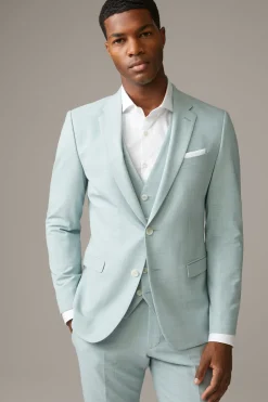 Strellson Sakkos-Flex Cross Baukasten-Sakko Caleb, mint piqué