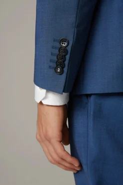 Strellson Sakkos-Flex Cross Baukasten-Sakko Aidan, blau meliert