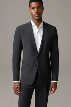 Strellson Sakkos-Flex Cross Baukasten-Sakko Allen 2.0, anthrazit meliert