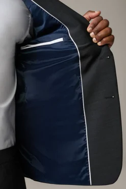 Strellson Sakkos-Flex Cross Baukasten-Sakko Allen 2.0, anthrazit meliert