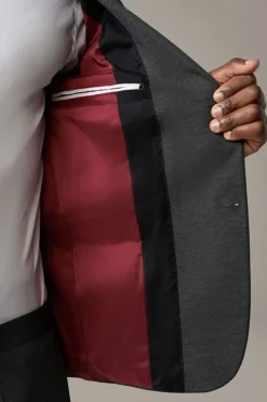 Strellson Sakkos-Flex Cross Baukasten-Sakko Arndt, dunkelgrau meliert