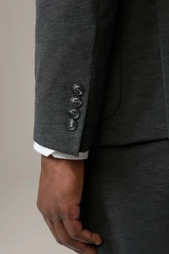 Strellson Sakkos-Flex Cross Baukasten-Sakko Arndt, dunkelgrau meliert